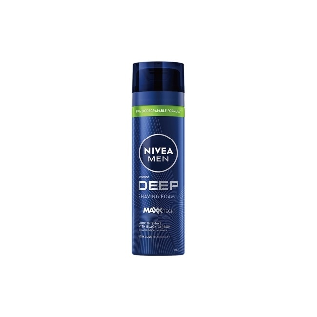 妮維雅男士深極炭極淨保濕刮鬍泡200ml image