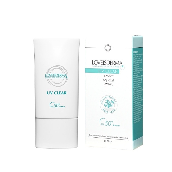 LOVEISDERMA 愛斯德瑪 可麗清爽友善海洋防曬乳 SPF50+ ★★★★（清爽透色)