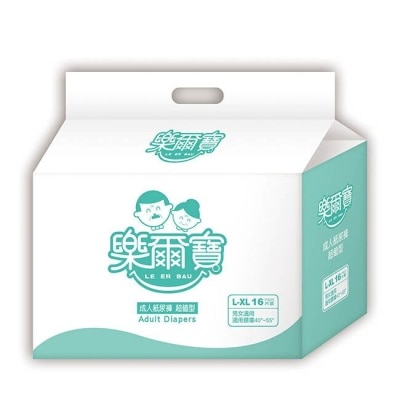 OTHERS - 【樂爾寶】 成人紙尿褲超值防漏型 L(16片 x 6包/箱)—箱購