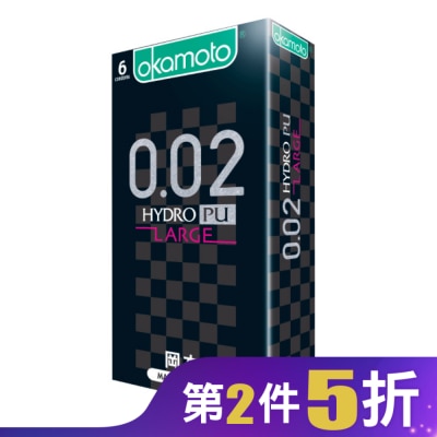 Okamoto 岡本 岡本衛生套 002L 6入 
