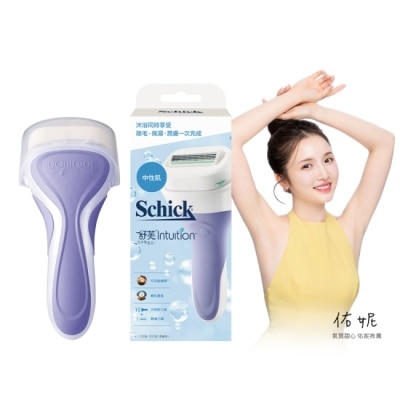 Schick 舒適 - 舒適舒芙仕 女除毛刀把 (中性膚質)1刀把2刀片