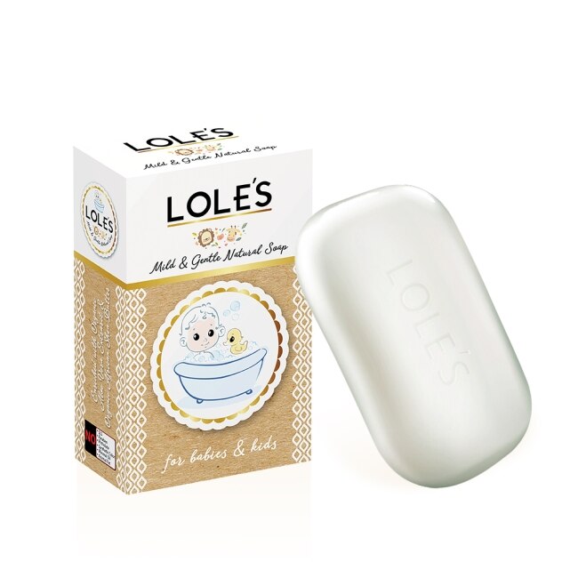 LOLES 溫和敏感性肌膚專用保濕皂 100g