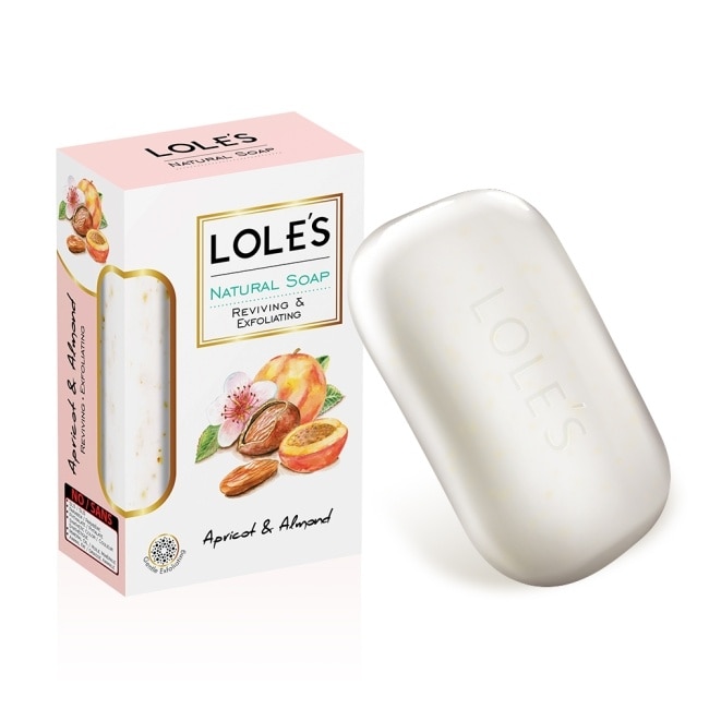 LOLE'S 杏仁雙重潤膚保濕去角質機能皂 150g image