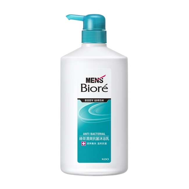 MEN's Bioré 男性專用綠茶清爽抗菌沐浴乳750ml