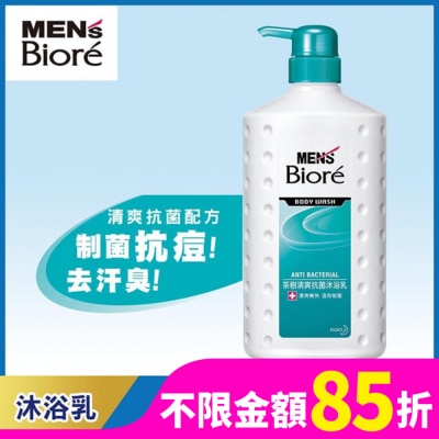 Biore 蜜妮 MEN’S Biore 男性專用茶樹清爽沐浴乳 750ml