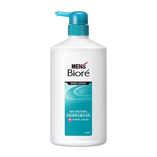 MEN's Bioré 男性專用綠茶清爽抗菌沐浴乳750ml