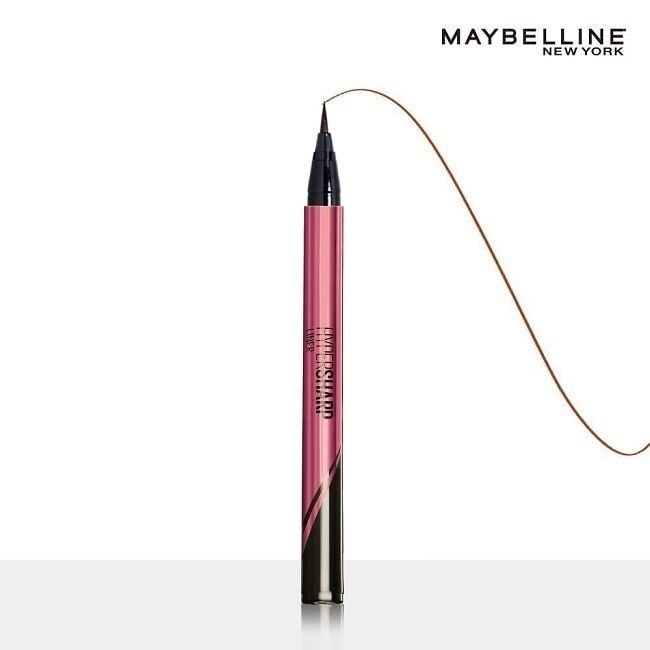 Maybelline 媚比琳 媚比琳超激細抗暈眼線液抗手震版 蜜桃棕0.5g