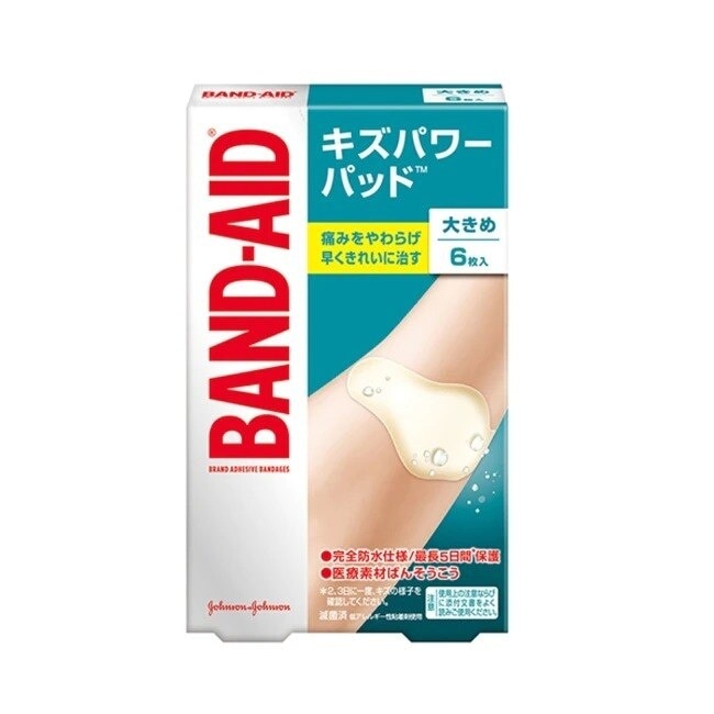 Band-Aid水凝膠防水透氣繃-加大型6入