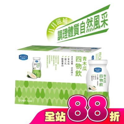 NutriPlus 活沛多 - 活沛多青木瓜四物飲6入v2019