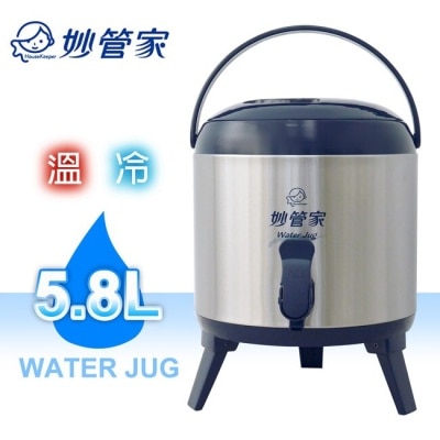 妙管家 妙管家5.8L不鏽鋼保溫茶桶 HKTB-0600SSC