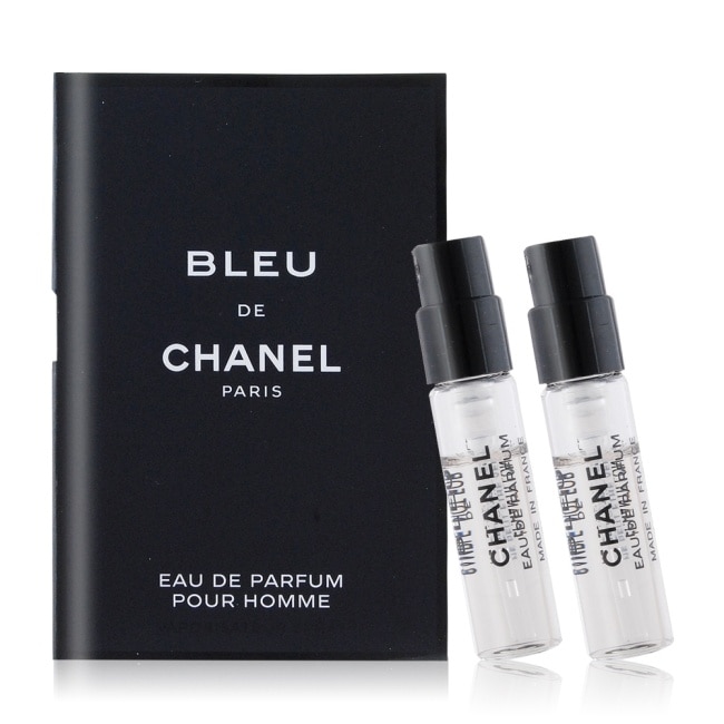 CHANEL 香奈兒 BLEU DE 藍色男性香水(1.5ml)X2