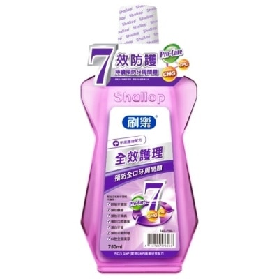 SHALLOP刷樂 刷樂全效護理漱口水750ml