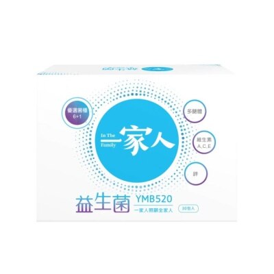 一家人 【曾國城代言】一家人益生菌30包入