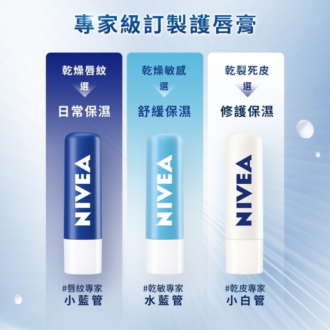妮維雅水漾護唇膏4.8g image