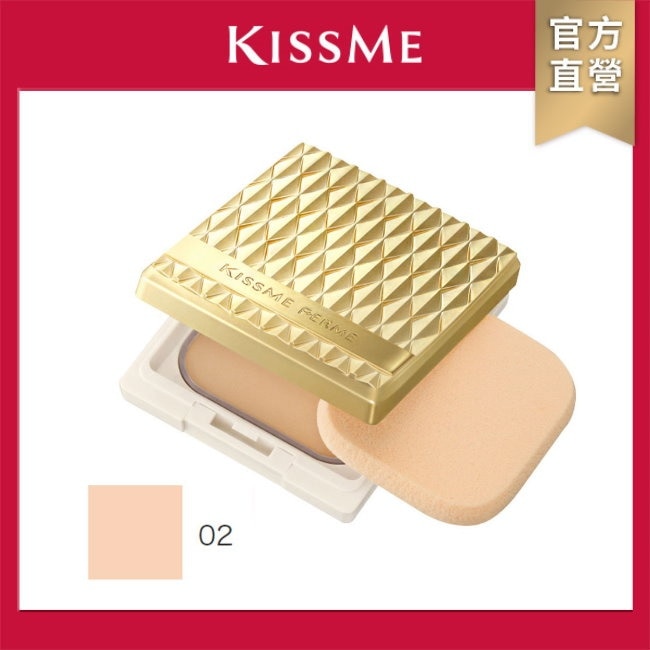 KISSME FOR媚II金燦保濕粉餅02 11g