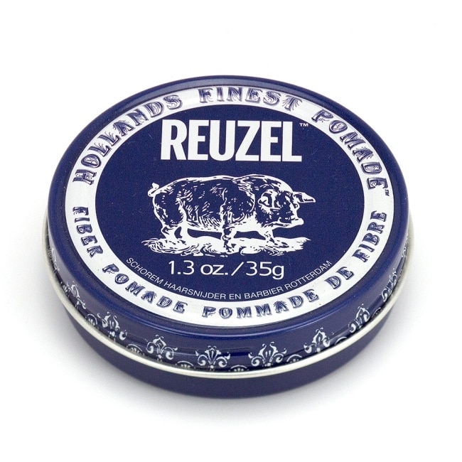 REUZEL Fiber Pomade 深藍豬強力纖維級水性髮泥 35g