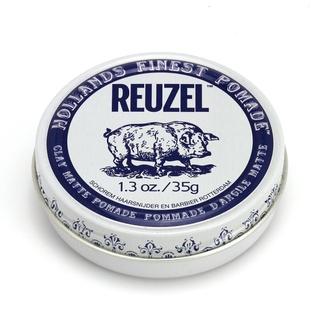 REUZEL Clay Matte Pomade 白豬強力黏土級水性髮泥 35g