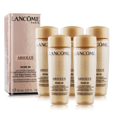 LANCOME蘭蔻 LANCOME 蘭蔻 絕對完美黃金玫瑰修護露(15ml)X5-專櫃公司貨