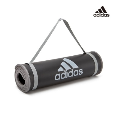 Adidas運動配件 Adidas Training-專業加厚訓練運動墊-10mm(灰)