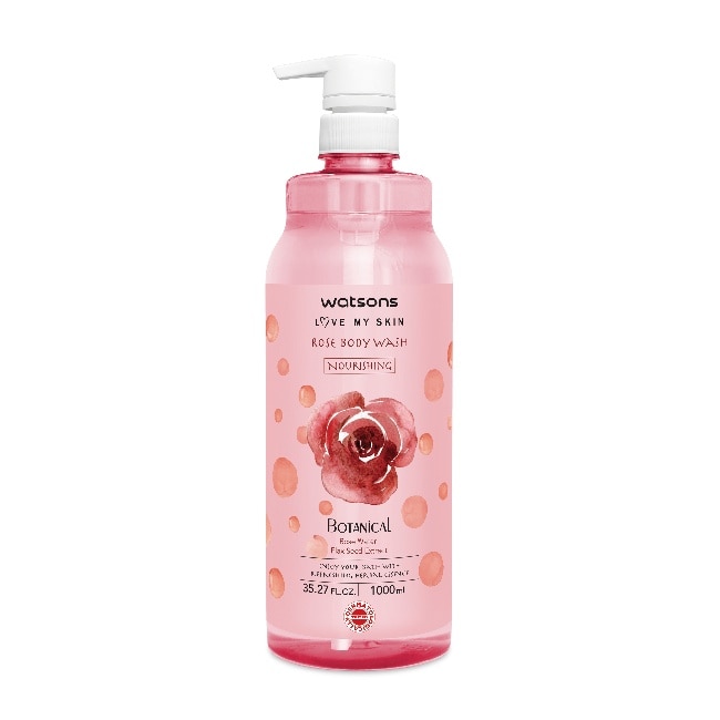 屈臣氏玫瑰水嫩沐浴乳1000ml image