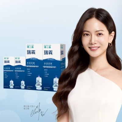 Bausch Lomb博士倫 博士倫瑞霖水漾清新多效保養液1120ml加量120ml (6入)-箱購