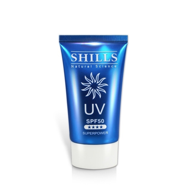 SHILLS 美白超能長效防曬凝乳(臉/身體用) SPF50   40ml