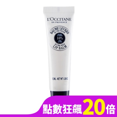 L OCCITANE LOCCITANE 歐舒丹 乳油木保濕護唇膏(12ml)-新版-專櫃公司貨