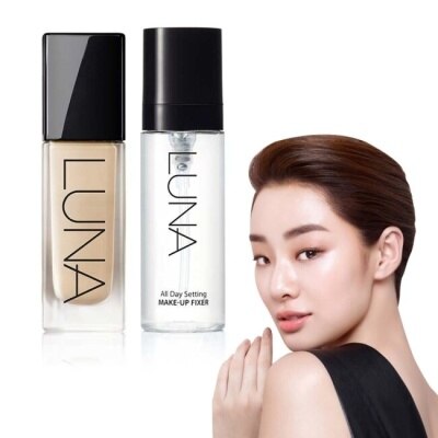 LUNA - 【韓國LUNA】完美肌粉底液30ml(送定妝噴霧50ml) 23自然色 image