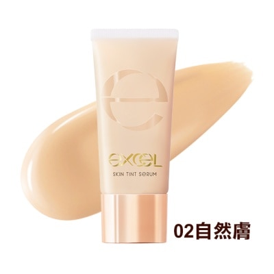 EXCEL EXCEL淨采精萃粉底02自然膚 image
