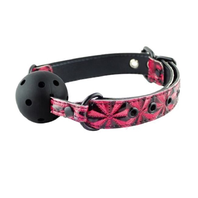 APHRODISIA 愛之誓言 SM系列 激愛口枷球塞-紅