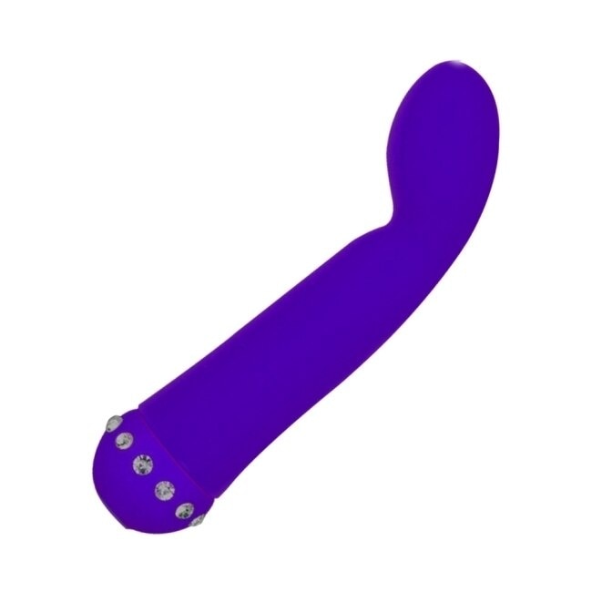 APHRODISIA 小星星 閃鑽版 10頻振動 G點挑逗按摩棒 紫