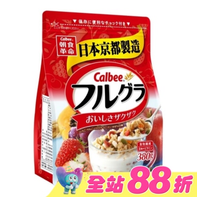 CALBEE - 卡樂比富果樂水果麥片380g