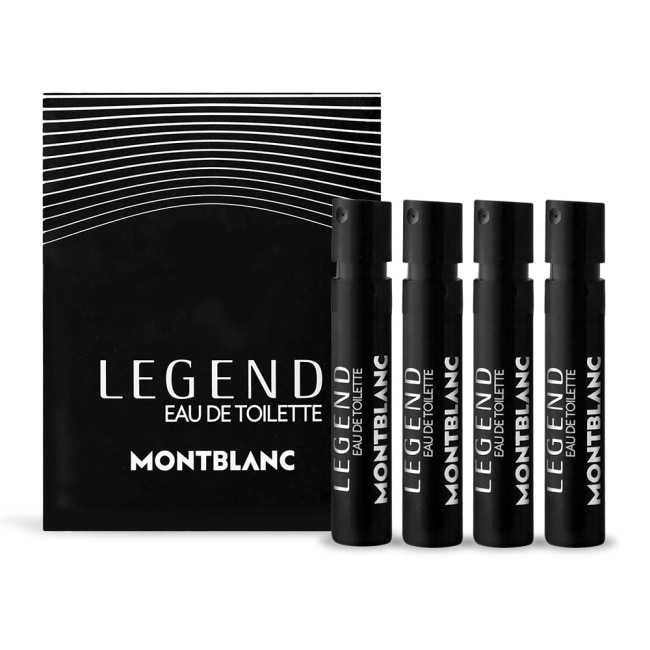 MONTBLANC 萬寶龍 傳奇經典男性淡香水(1.2ml)X4 EDT-隨身針管試香