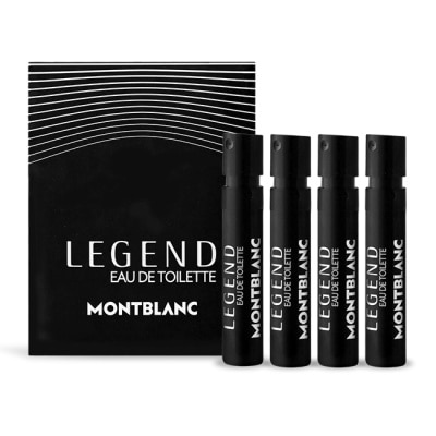 MONTBLANC MONTBLANC 萬寶龍 傳奇經典男性淡香水(1.2ml)X4 EDT-隨身針管試香