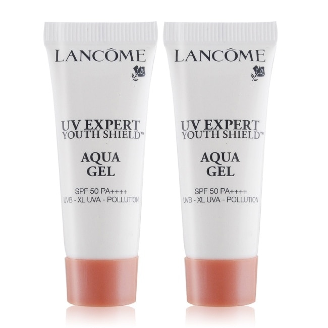 LANCOME 蘭蔻 超輕盈UV水凝露SPF50 PA++++(10ml)X2 新版