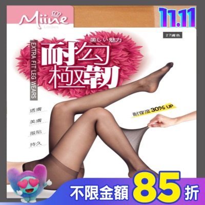 Miine MIINE耐勾極韌彈性絲襪(3入)FP1780WM-膚