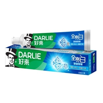 黑人 DARLIE好來全亮白牙膏-清新薄荷 140gx2入