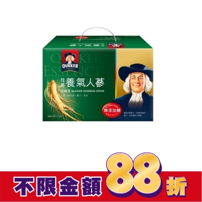 桂格 桂格無糖養氣人蔘盒裝19瓶