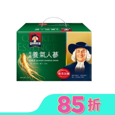 桂格 桂格無糖養氣人蔘盒裝19瓶