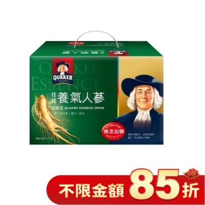 Quaker 桂格 桂格無糖養氣人蔘盒裝19瓶