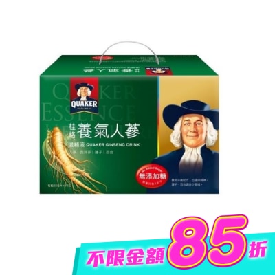 Quaker 桂格 - 桂格無糖養氣人蔘盒裝19瓶 image
