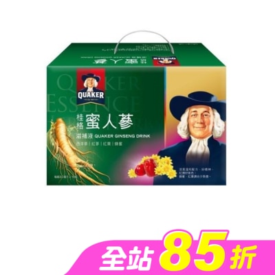 Quaker 桂格 - 桂格蜜人蔘盒裝19瓶
