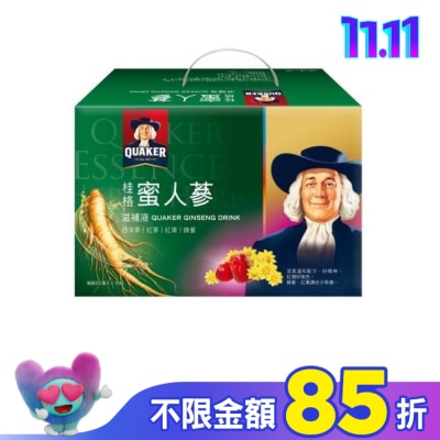 Quaker 桂格 桂格蜜人蔘盒裝19瓶