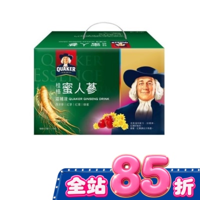 Quaker 桂格 - 桂格蜜人蔘盒裝19瓶 image