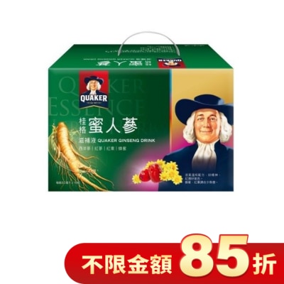 QUAKER 桂格蜜人蔘盒裝19瓶
