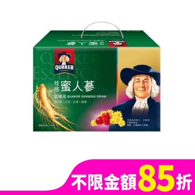 QUAKER 桂格蜜人蔘盒裝19瓶