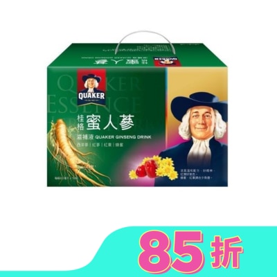 QUAKER 桂格蜜人蔘盒裝19瓶
