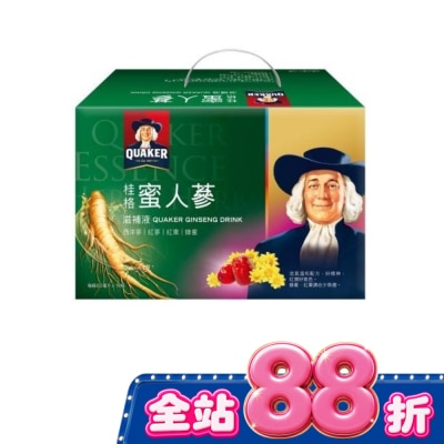 Quaker 桂格 - 桂格蜜人蔘盒裝19瓶 image