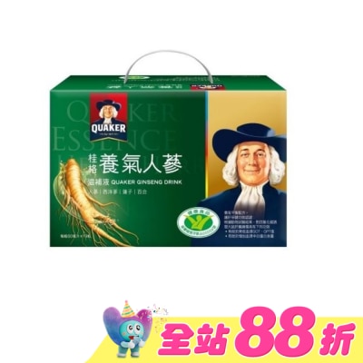 Quaker 桂格 - 桂格養氣人蔘60ml*19入