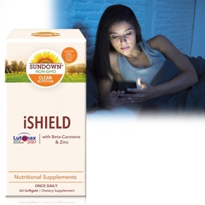 Sundown 日落恩賜 Sundown日落恩賜 超級葉黃素游離型複方軟膠囊(60粒/盒)_效期2026/2/28